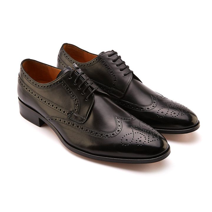 Brogues Shoes Pombeiro Black-000-012277-20