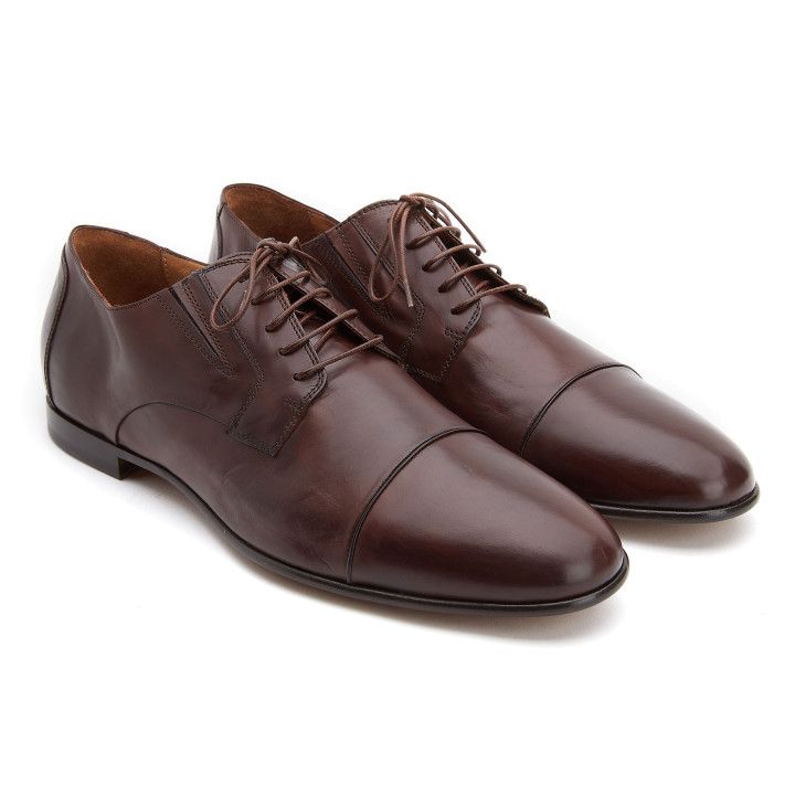 Derby Shoes Asystent Marrone-000-012734-20