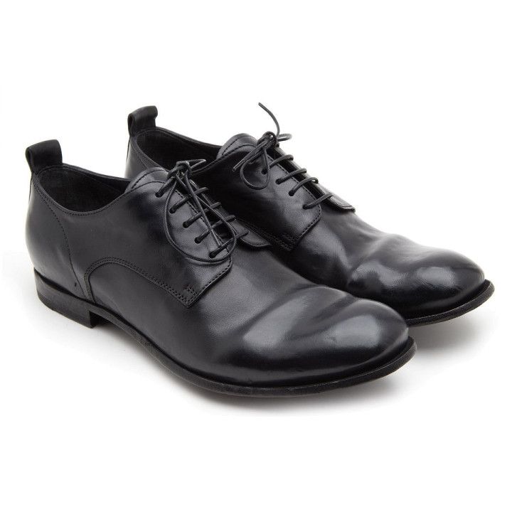 Derby Shoes Stereo 003 Nero-000-012879-20