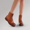 Ankle Boots Justyna Brandy-000-012359-01