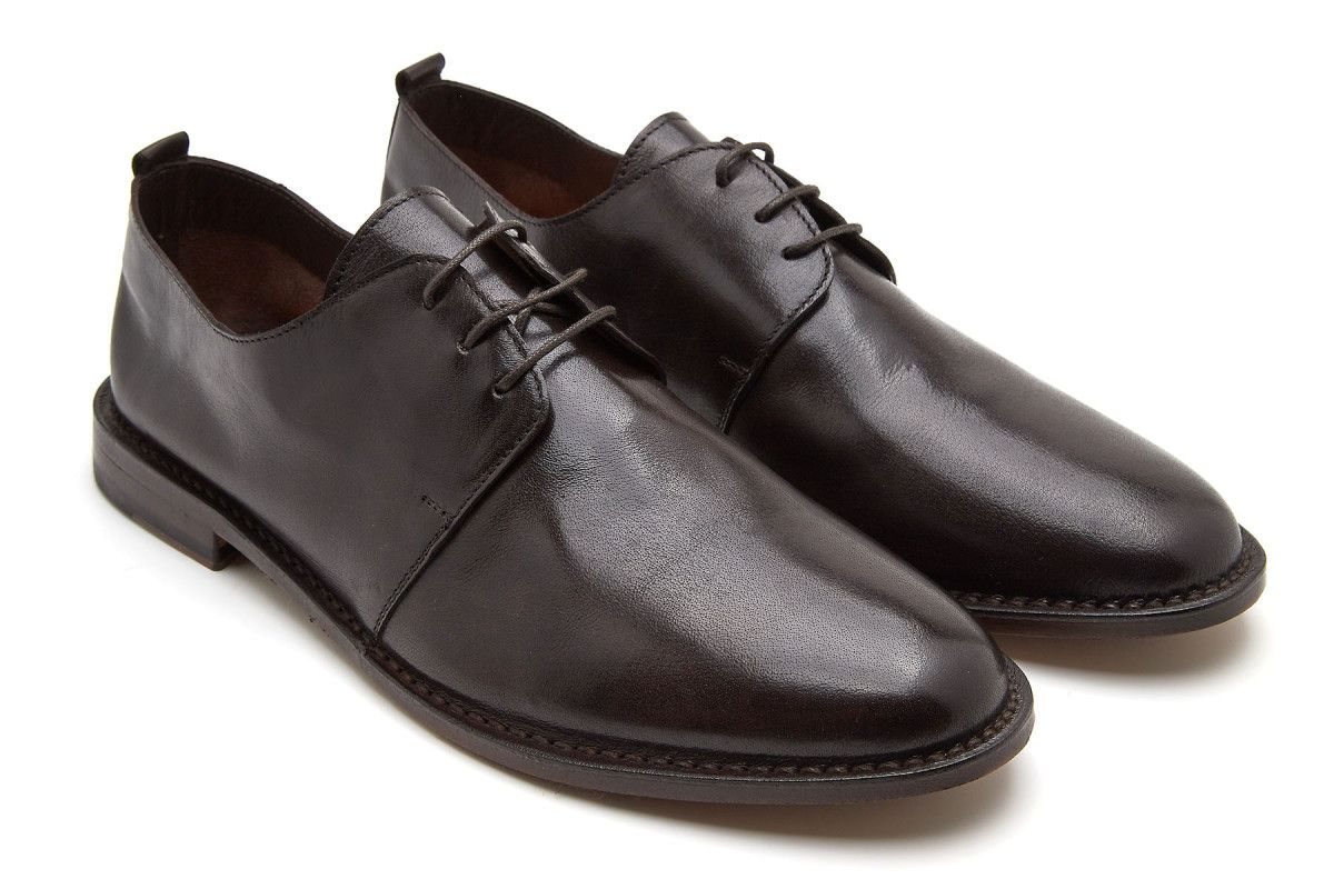 Men's Derby Shoes APIA Actor Choccolate