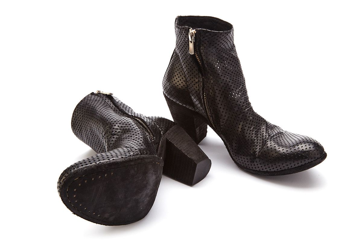 carry out amount Receiving machine Women's Ankle Boots OFFICINE CREATIVE Plaisir 018 Nero | Apia