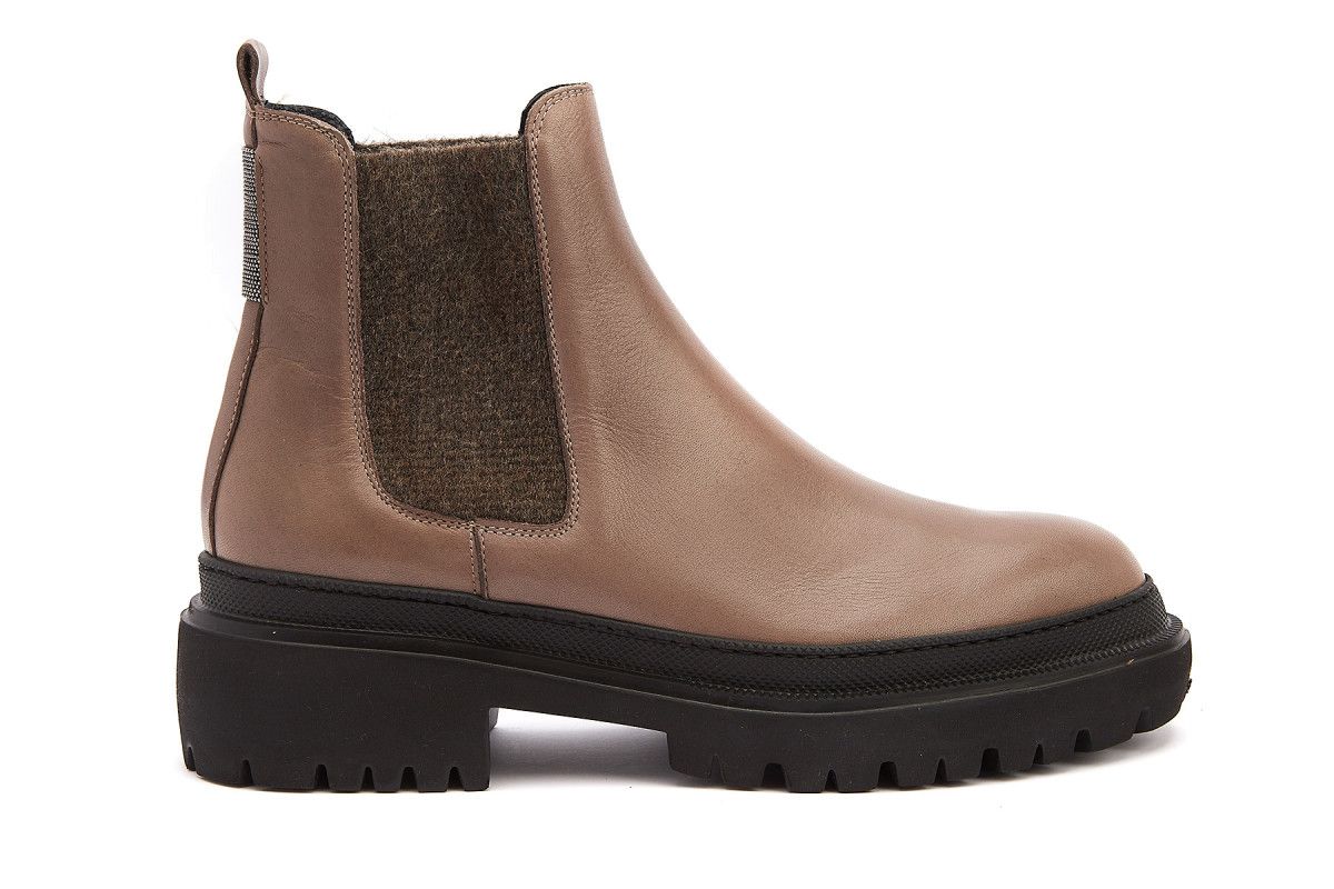 Women's Chelsea Boots APIA Aria Taupe 