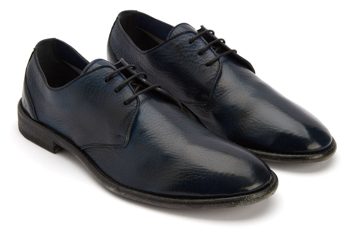 Men's Lace Up Shoes APIA Numer 1 Blue