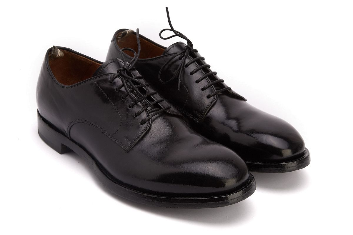 Men's Derby Shoes OFFICINE CREATIVE Emory 010 Nero