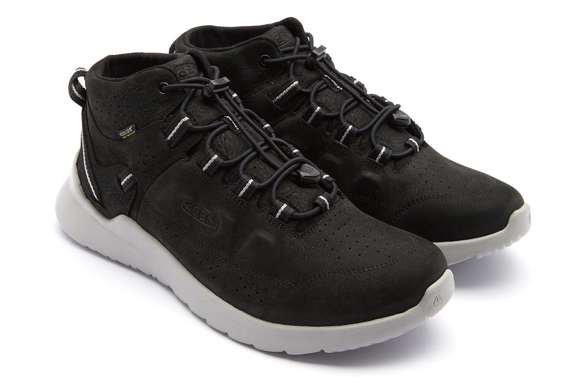 Men's Sneakers KEEN Highland Chukka Wp Black/Drizzle