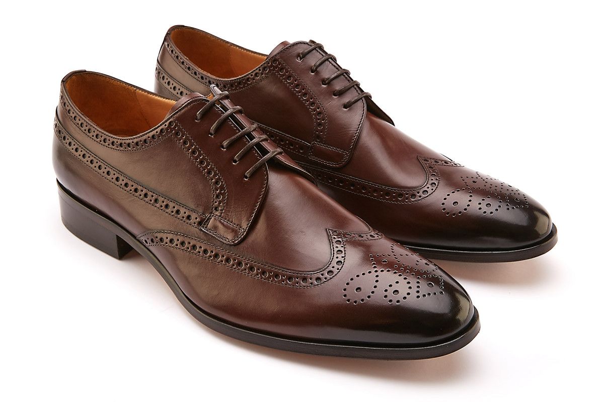 Men's Brogue Shoes APIA Pombeiro Brown | Apia