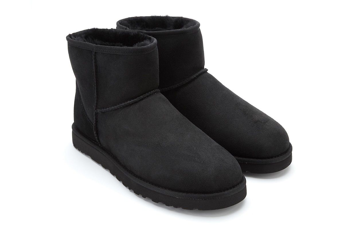 Men's Insulated Ankle Boots UGG Classic Mini Black 