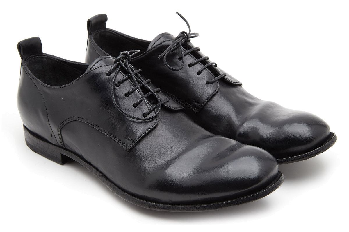 Men's Derby Shoes OFFICINE CREATIVE Stereo 003 Nero