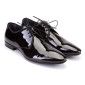 Men's Derby Shoes Apia 3491 Vernice Nero