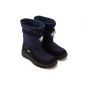 Kid's Insulated Ankle Boots NATURINO Varna Vel/Nyl Bleu