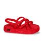 Women's Sandals BOHONOMAD Bodrum Platform Red