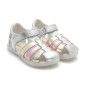 Kid's Sandals NATURINO See Metallic Silver/Platin