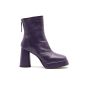 Women's Ankle Boots Block Heels APIA Xavera Uva