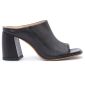 Women's Mules Sandals Block Heels APIA Balbina Nero