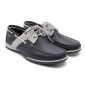 Men's Boat Shoes APIA Nautic Navy/Grey/Red