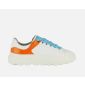 Women's Sneakers GEOX Spherica D45TCE White Orange