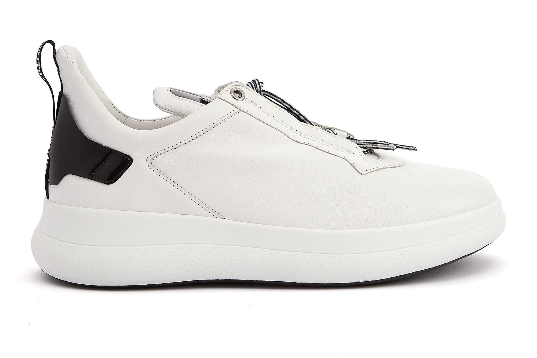 Women's Sneakers 0-104320 White/Black Goodly Apia