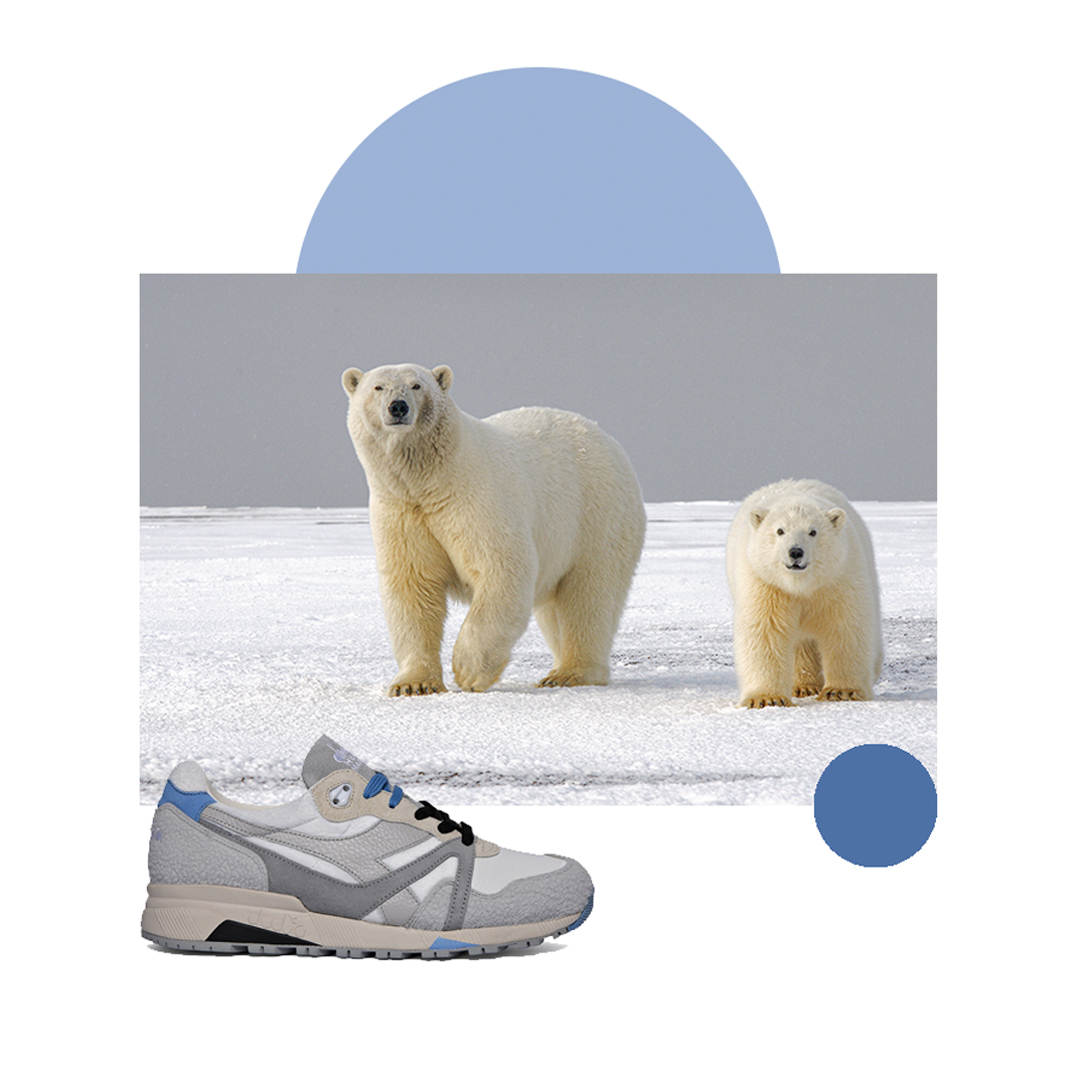 Diadora Animal Polar sneakers APIA shoes